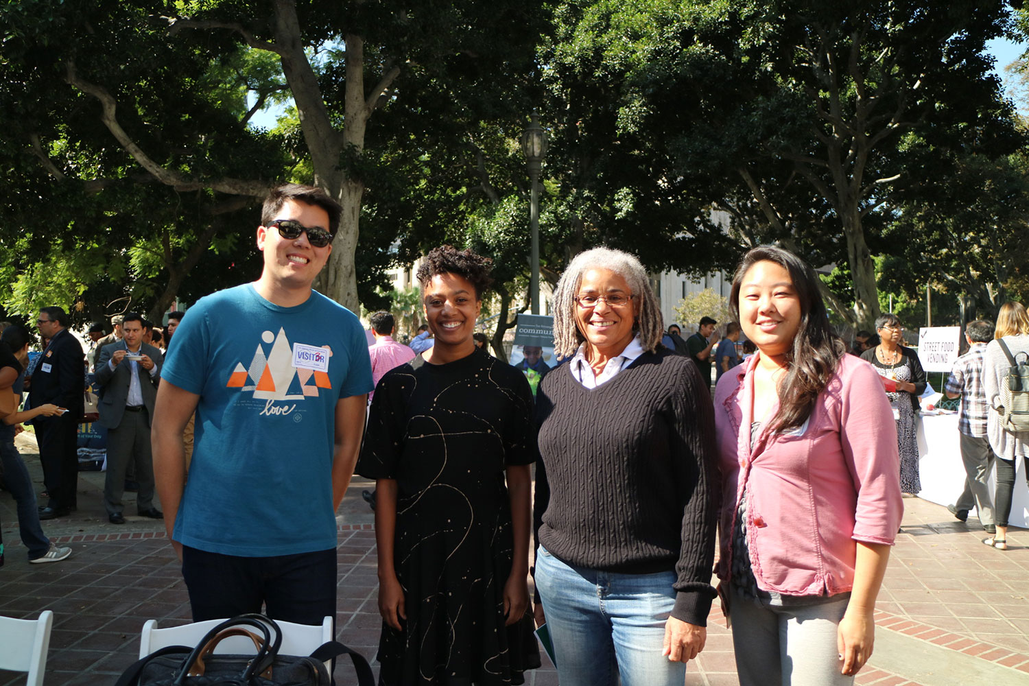 Food Oasis LA team members at Food Day